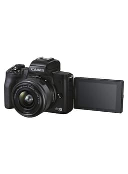 EOS M50 Mark II Mirrorless Digital Camera With 15-45mm Lens Black 2