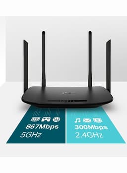 Archer VR300 AC1200 Wireless VDSL/ADSL Modem Router Black 1